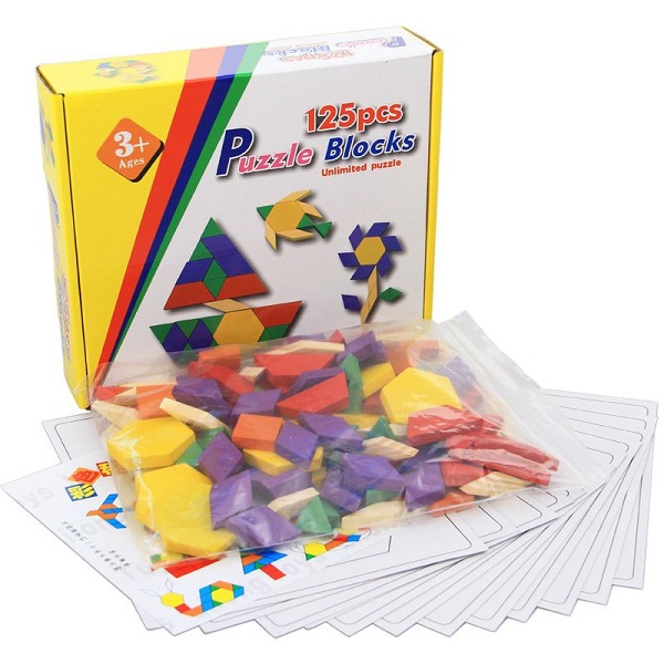 125 Pcs Puzzle Blocks