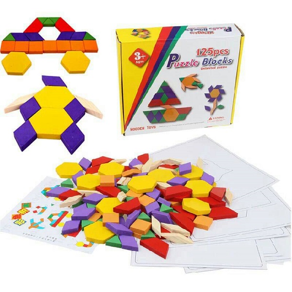 125 Pcs Puzzle Blocks