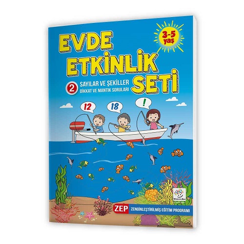 3-5 Yaş Evde Etkinlik Seti 