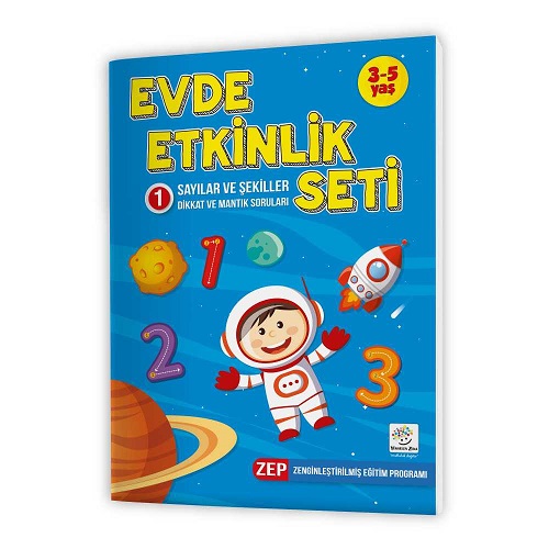 3-5 Yaş Evde Etkinlik Seti 