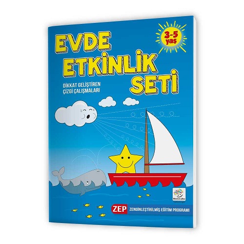 3-5 Yaş Evde Etkinlik Seti 