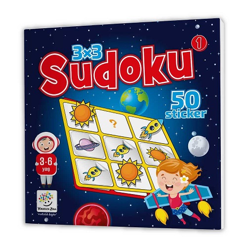 3-6 Yaş Stickerlı Sudoku Seti