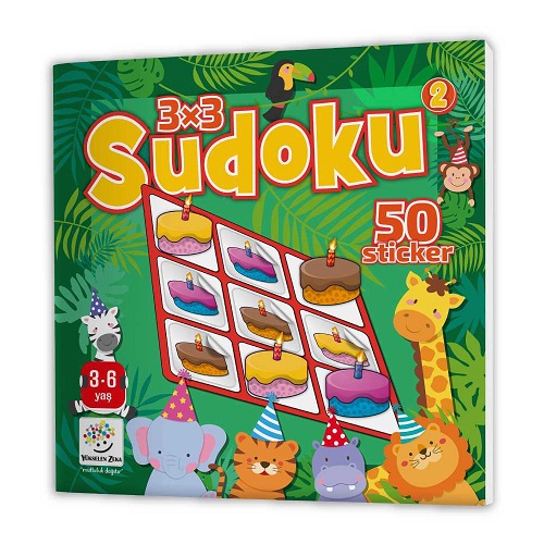 3-6 Yaş Stickerlı Sudoku Seti