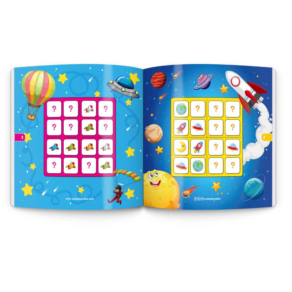 3-6 Yaş Stickerlı Sudoku Seti