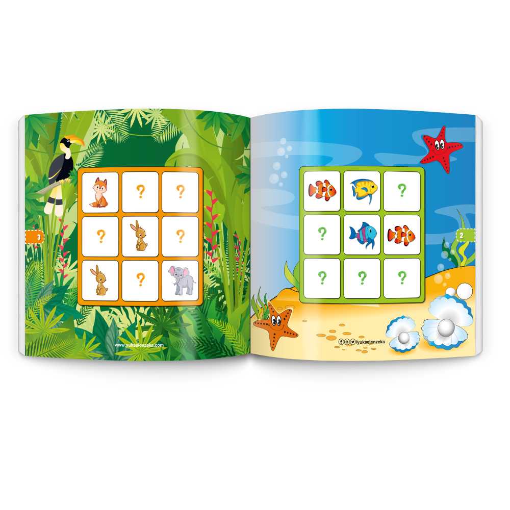 3-6 Yaş Stickerlı Sudoku Seti