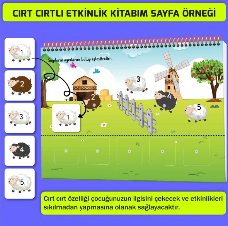 Cırt Cırtlı Etkinlik Kitabım: 16-24 ay