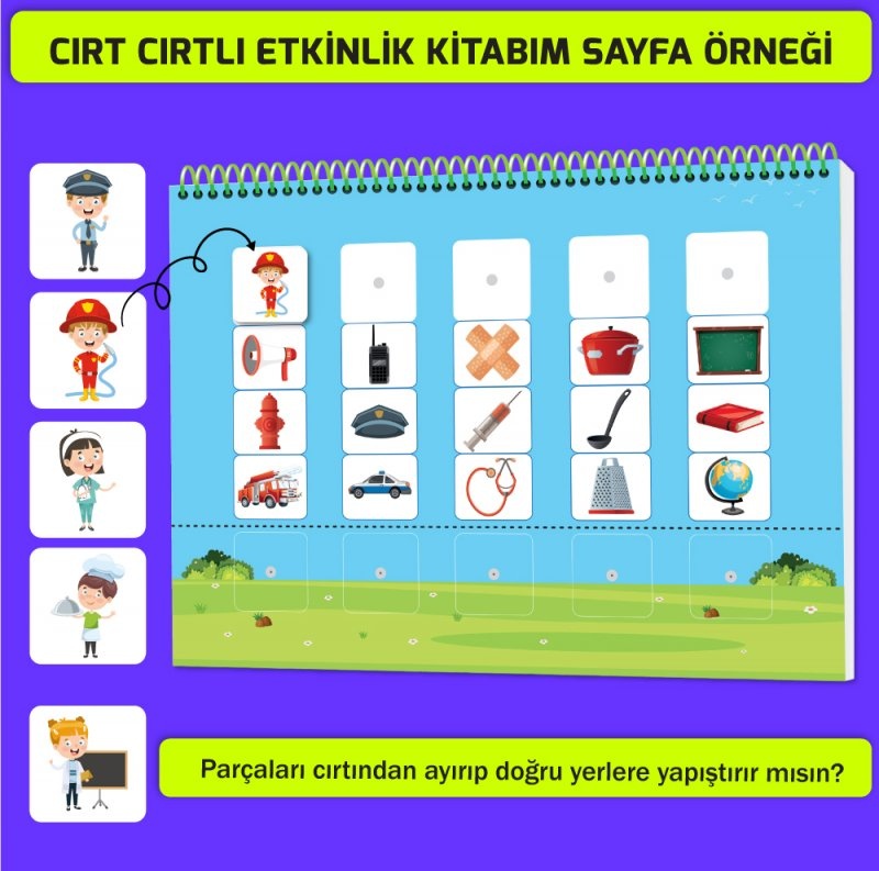 Cırt Cırtlı Etkinlik Kitabım: 16-24 ay