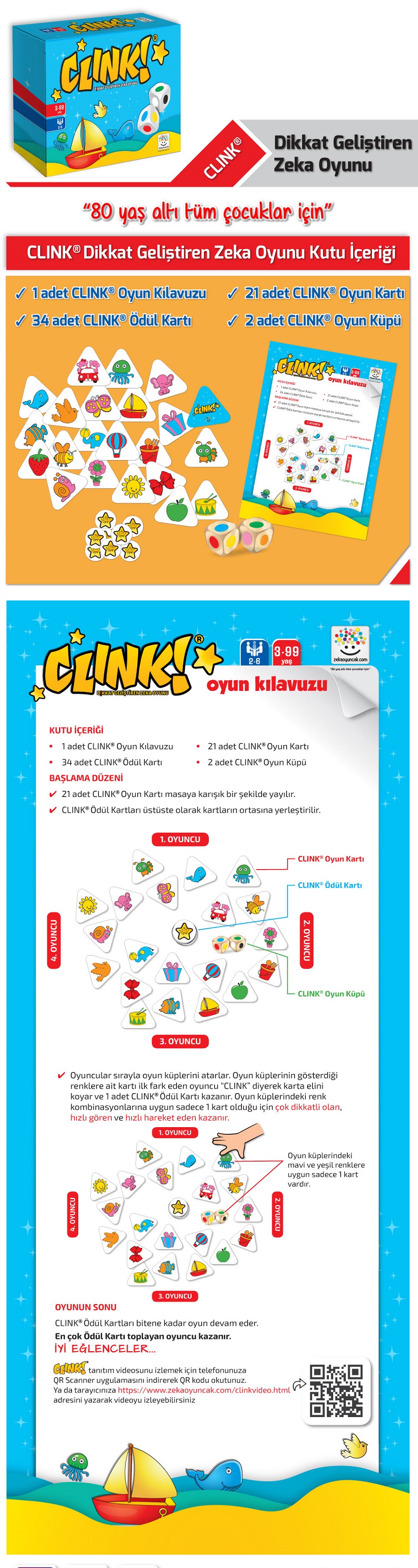 Clink – Dikkat Geliştiren Zeka Oyunu