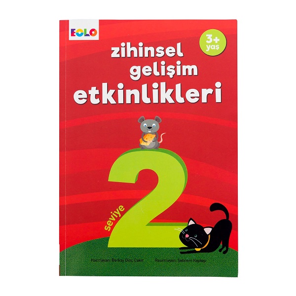 Eolo Yaş Zihinsel Gelişim Etkinlikleri +3 Yaş - 3 Kitap