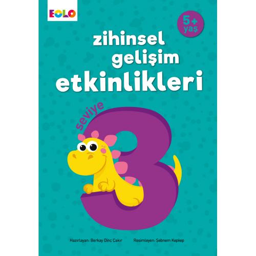 Eolo Yaş Zihinsel Gelişim Etkinlikleri +5 Yaş - 3 Kitap