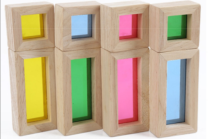 Kidpik Rainbow Blocks - Gökkuşağı Blokları 24 Parça