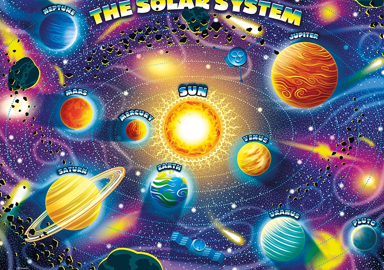 Planets Of Solar System Baby Puzzle 50 Pcs.