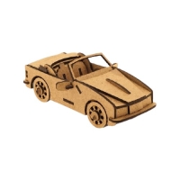 Araba - 3D Ahşap Maket