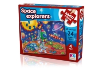 Space Explorers Jumbo Puzzle 24 Pcs.