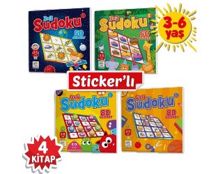 3-6 Yaş Stickerlı Sudoku Seti