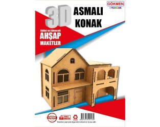 Asmalı Konak - Ahşap 3D Maket
