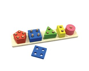 Beşli Geometrik Şekiller Geçirme