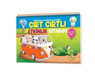 Cırt Cırtlı Etkinlik Kitabım: 16-24 ay
