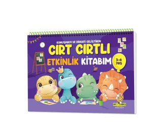 Cırt Cırtlı Etkinlik Kitabım: 3-6 yaş  Konuşma ve Dikkati Geliştiren