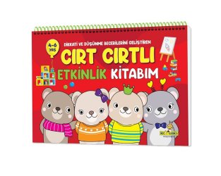 Cırt Cırtlı Etkinlik Kitabım: 4-6 yaş