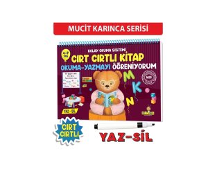 Cırt Cırtlı Kitap Okuma-yazmayı Öğreniyorum Yaz-sil 4-7 Yaş