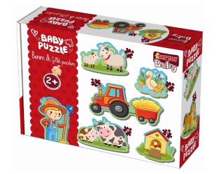 Diy-Toy Baby Puzzle Çiftlik Hayvanları