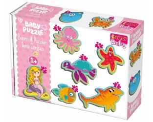 Diy-Toy Baby Puzzle Deniz Canlıları