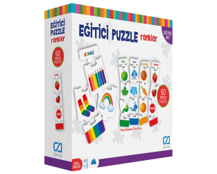 Eğitici Puzzle - Renkler