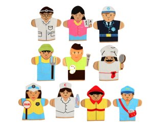 El Kuklası Meslekler (10 Lu paket)