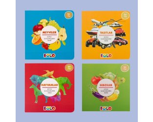 Eolo İlk Kelimelerim Dizisi 4 ü Set