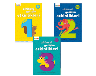 Eolo Yaş Zihinsel Gelişim Etkinlikleri +5 Yaş - 3 Kitap