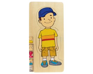 Erkek Katlı Vucudumuz Puzzle