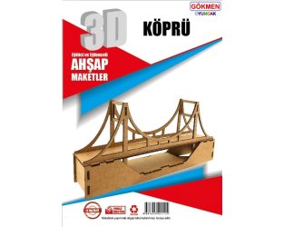 Köprü    - 3D Ahşap Maket