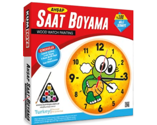 Ahşap Saat Boyama
