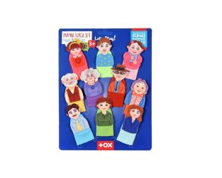 Parmak Kukla 10 lu - Aile 