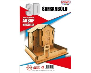 Safranbolu Evi - 3D Ahşap Maket