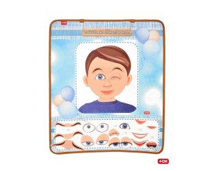 Tox Duygu İfadeleri Cırtlı Pano - Erkek