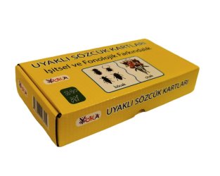 Uyaklı Sözcük Kartları - İşitsel ve Fonolojik Farkındalık
