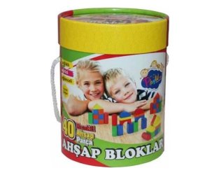 Woodoy Ahşap Bloklar 40 Prç. 