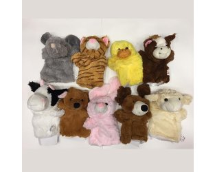 Hayvan El  Kuklası (9 lu paket)