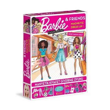 Barbie Fahionistas Manyetik Kıyafet Giydirme Oyunu