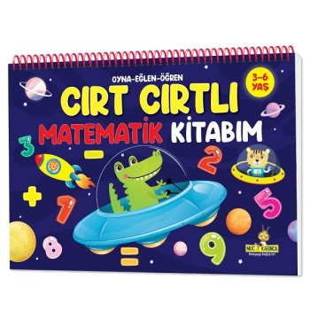 Cırt Cırtlı Matematik Kitabım: 3-6 yaş 