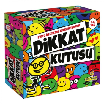 Dikkat Kutusu 3-6 Yaş Pikto İle Zekamı Geliştiriyorum