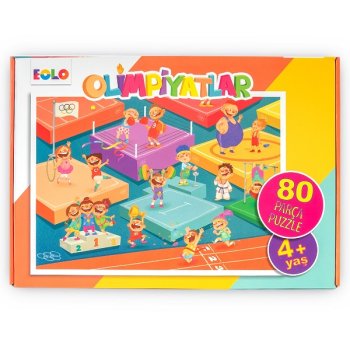 Eolo  80 Parça Yer Puzzle – Olimpiyatlar